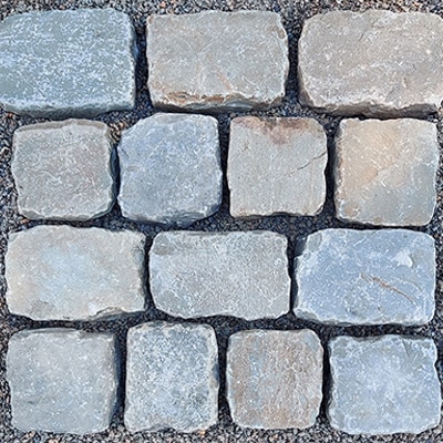 Reclaimed European Sandstone Cobbles