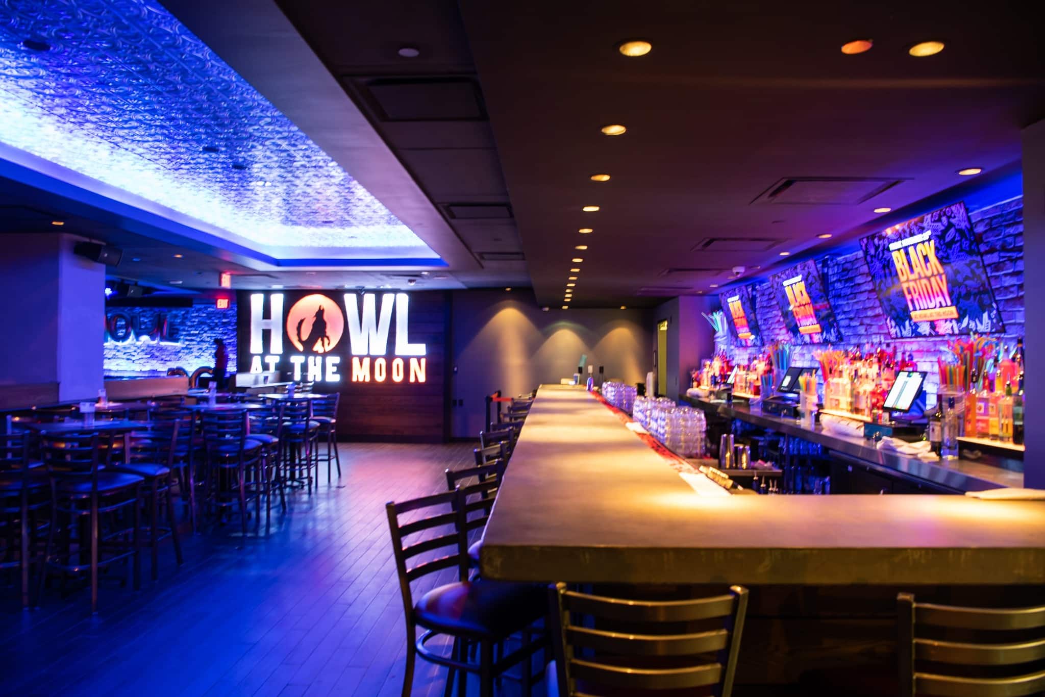 Howl at the Moon DC with thin brick veneer
