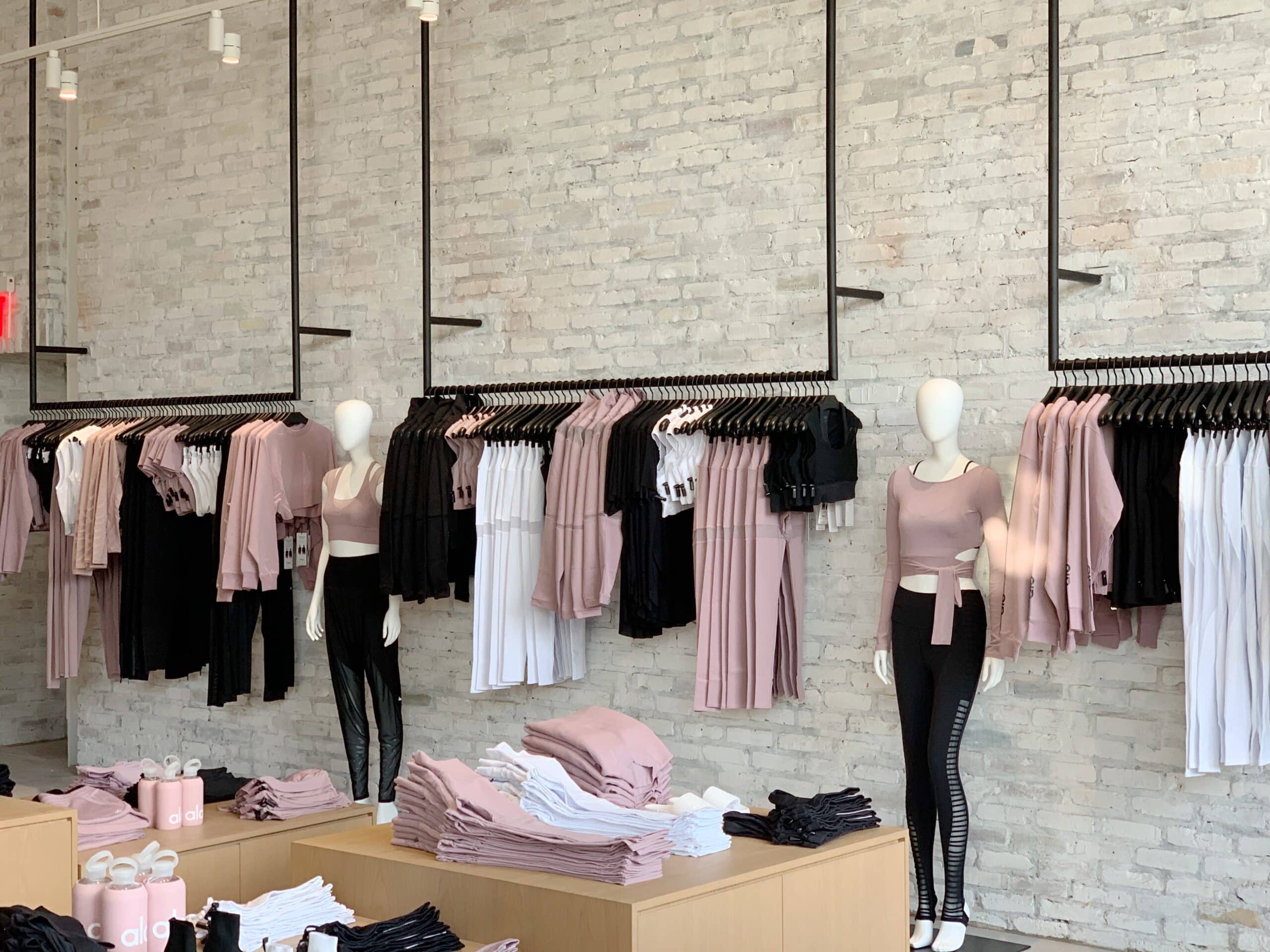 Wall Veneer at Alo Yoga