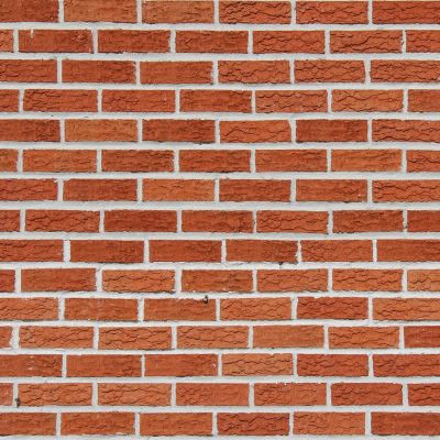 Close-up of a wall made from modern brick.