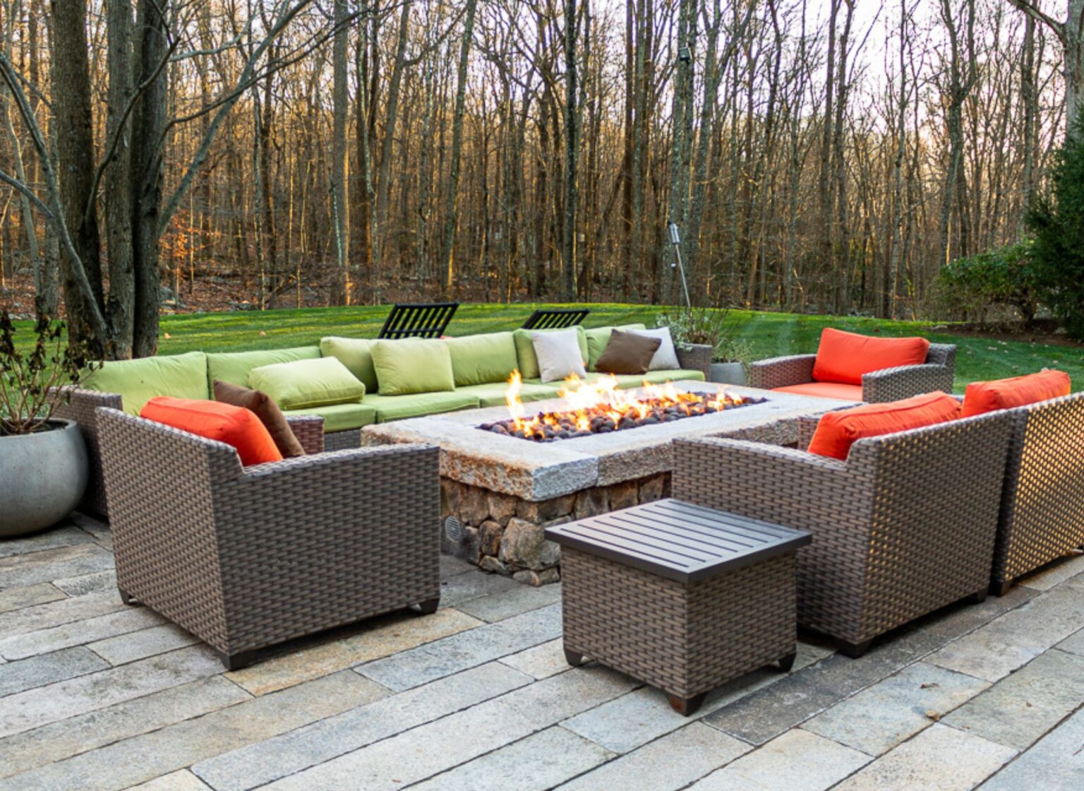reclaimed-stone-firepit-granite-curbing-