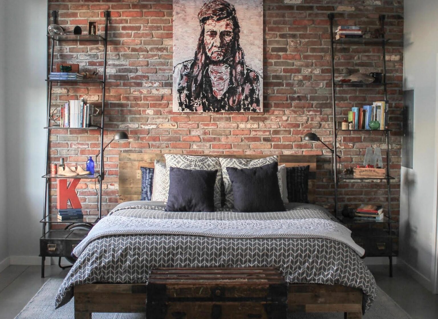 brick-accent-wall-bedroom